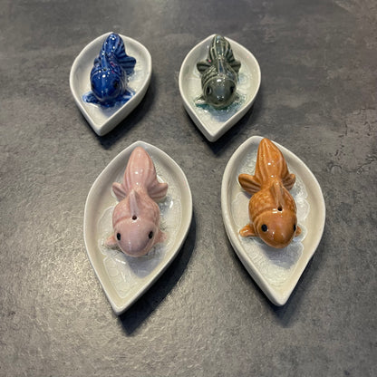 Ceramic Koi Ash Catcher