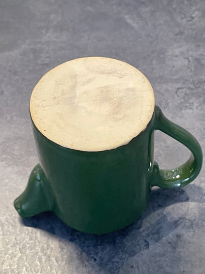 Green Handmade Teapot