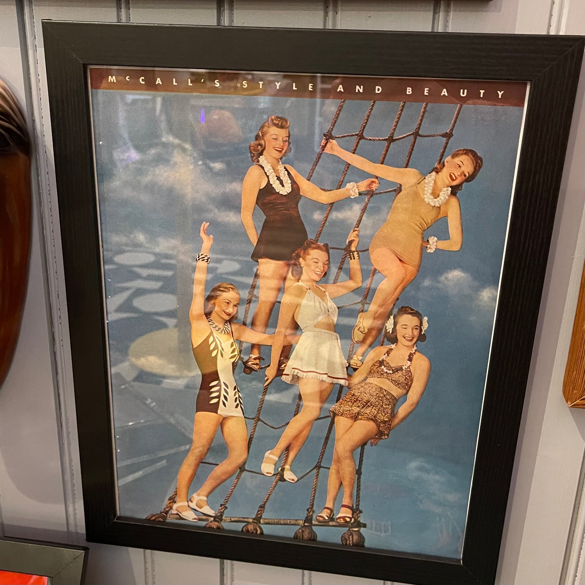 Vintage McCall’s Ad Framed