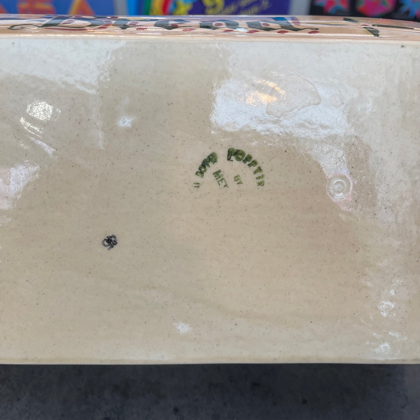 Metlox Poppytrail Homestead Bread Dish