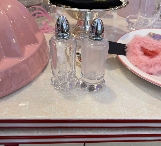 Candlewick Salt and Pepper Shakers