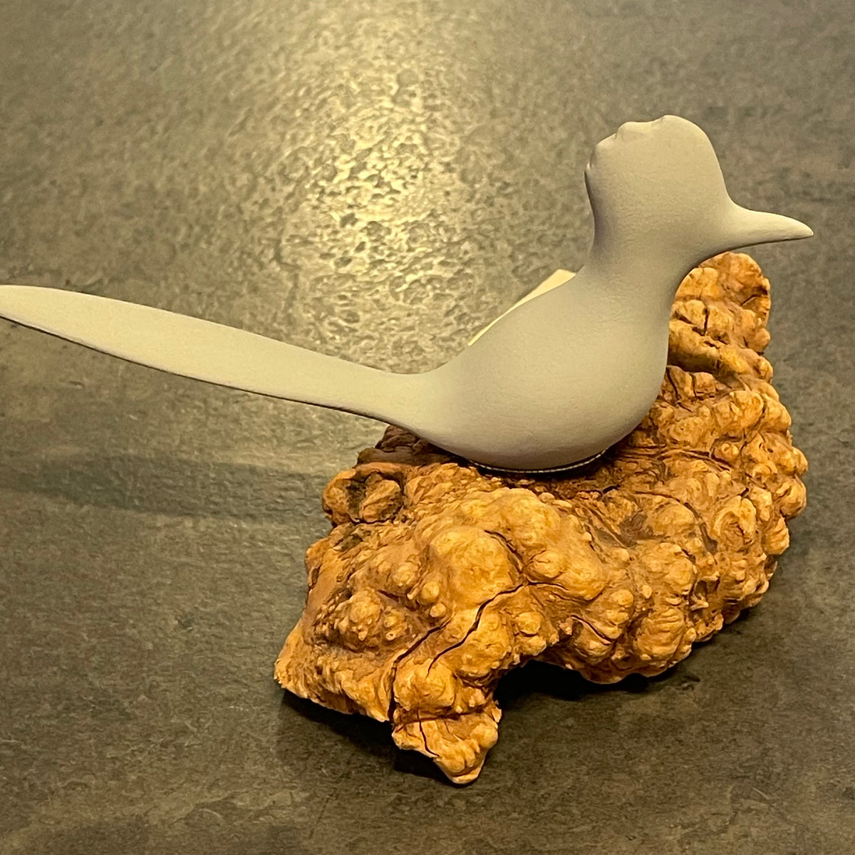 Roadrunner on Burl Base