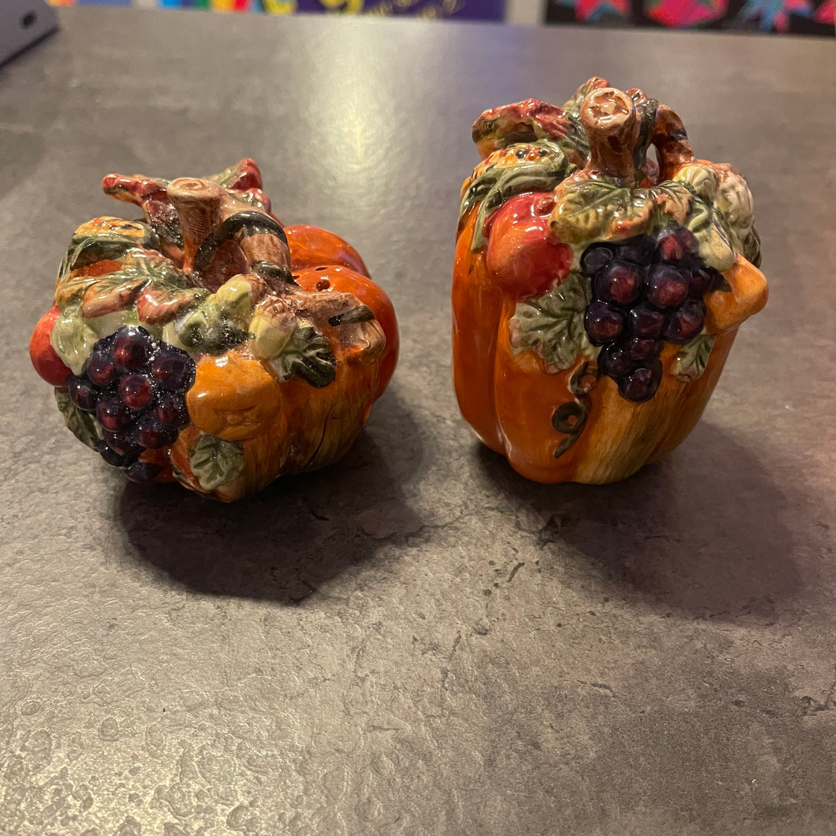 Pumpkin Salt and Pepper Shakers