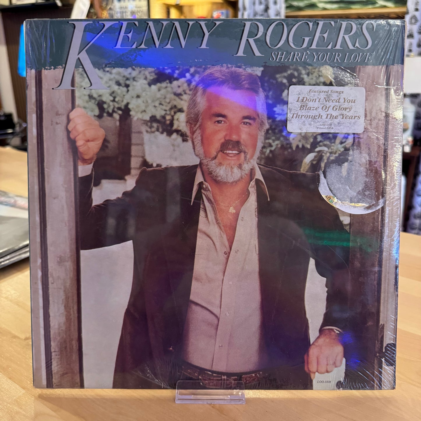 Kenny Rogers 'Share Your Love' Vinyl