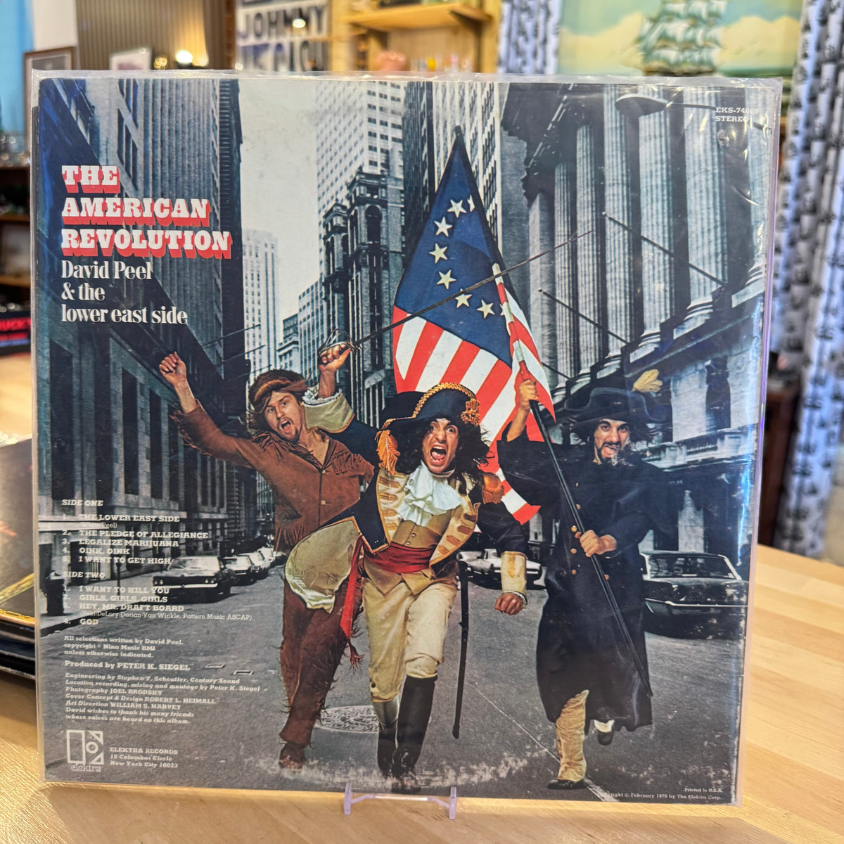 David Peel and The LES  'The American Revolution' Vinyl
