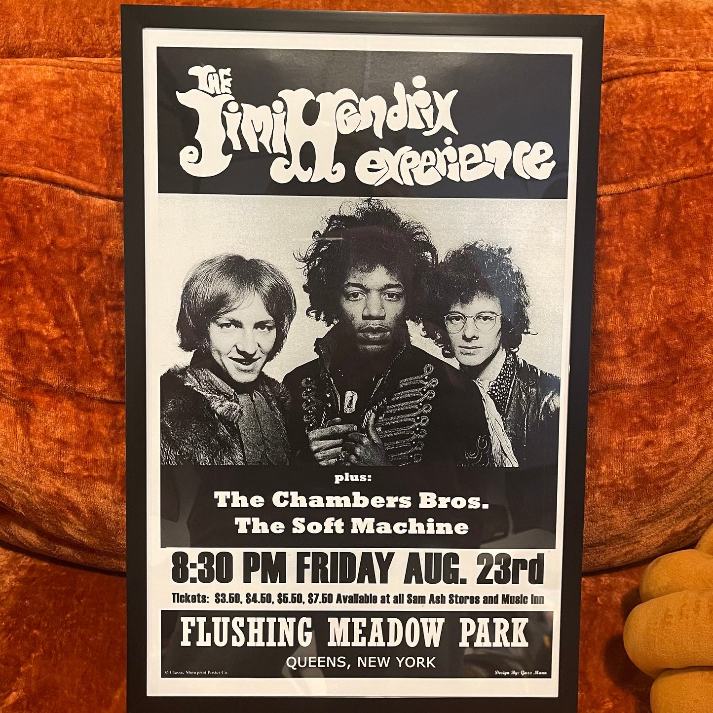 Jimi Hendrix Poster (reprint)