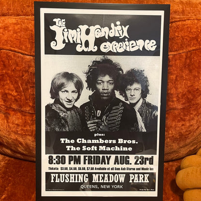Jimi Hendrix Poster (reprint)