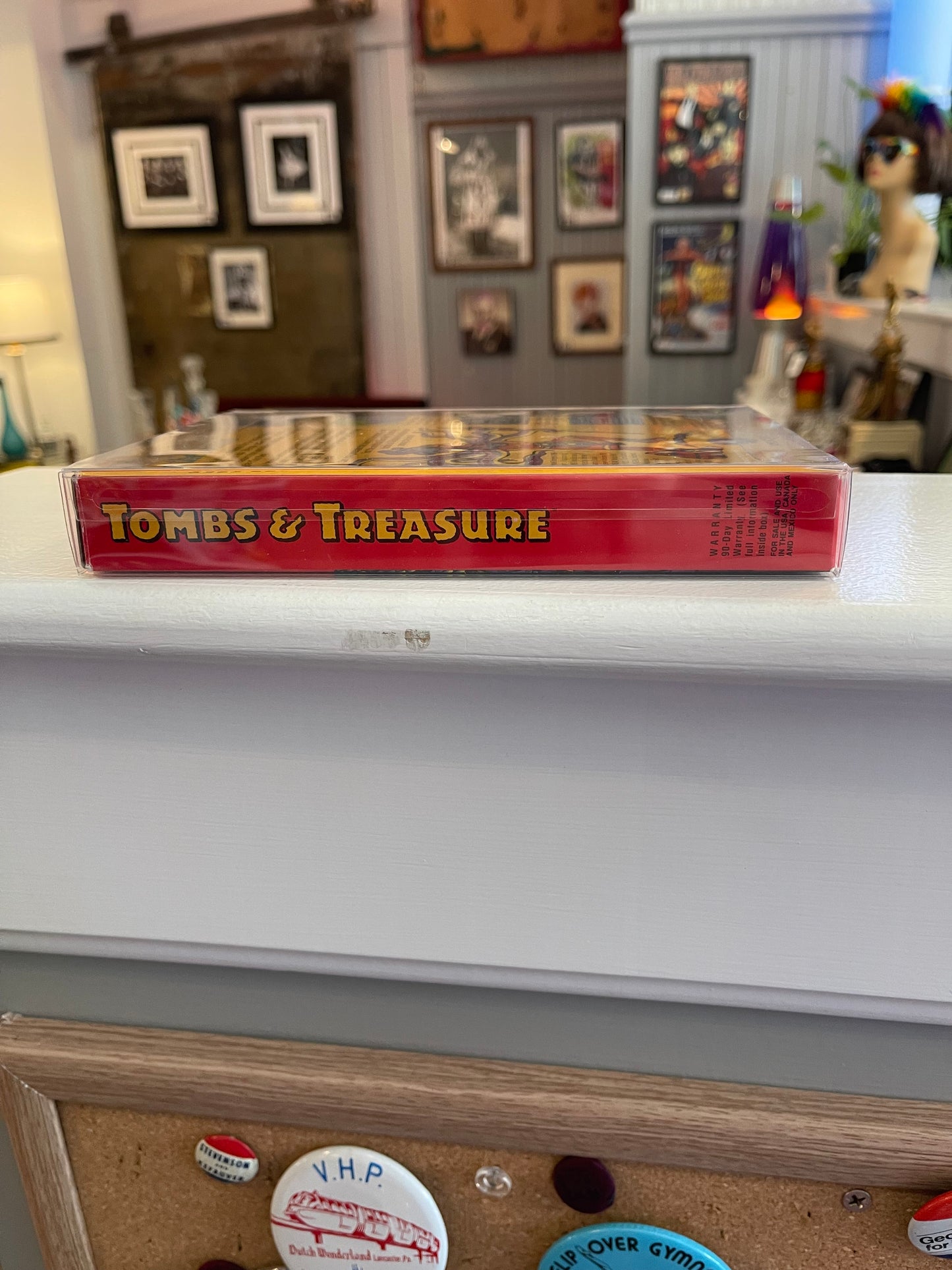 Tombs and Treasure NES Game Complete
