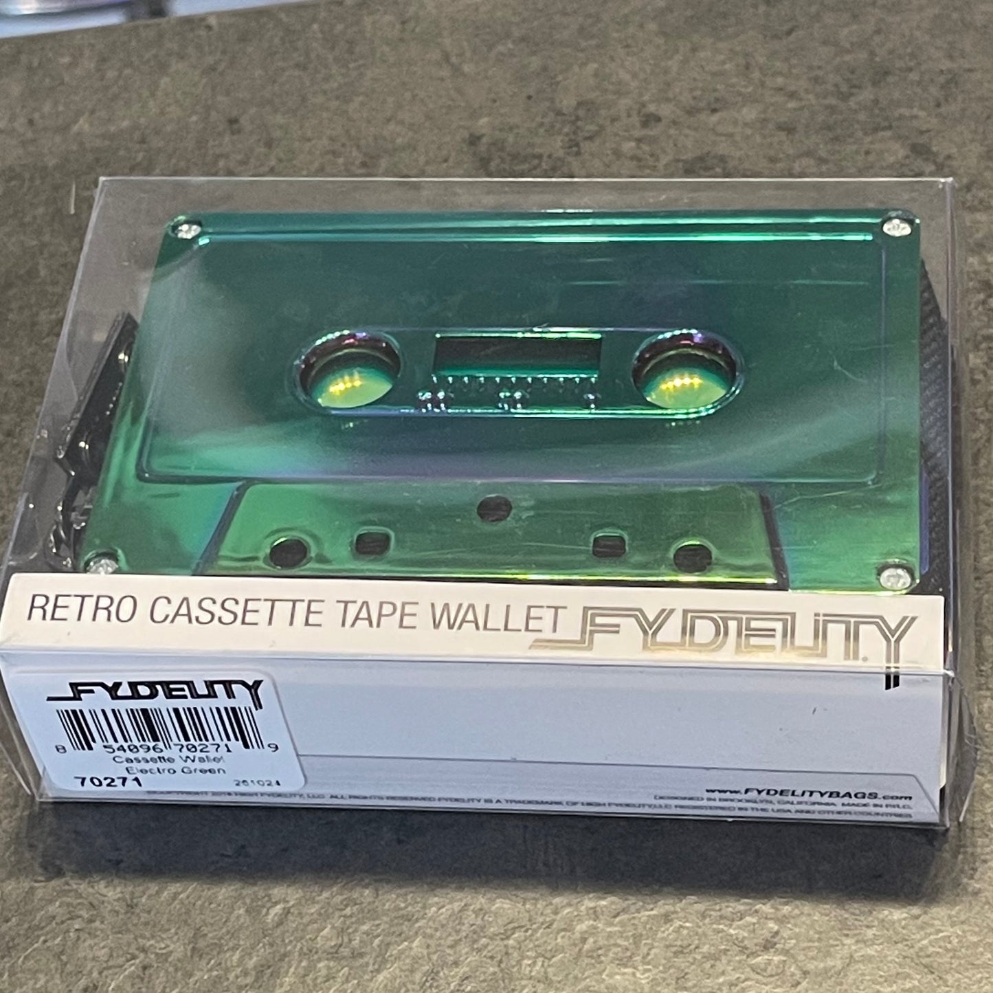 Small Retro Cassette Wallet