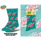 Mountain Dew Baja Blast Socks