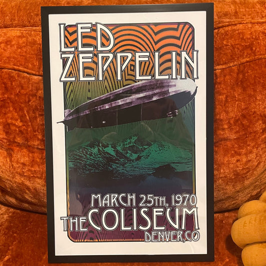 Led Zepplin Concert Poster (reprint)
