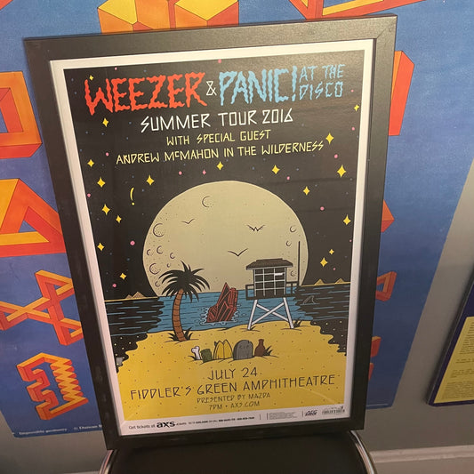 Weezer Concert Poster (reprint)