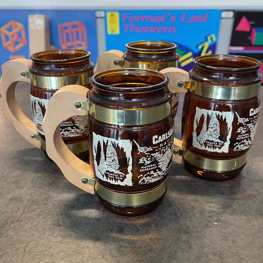 Set of 4 Carlsbad Cavern Mugs