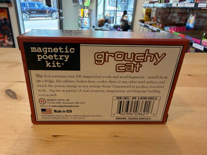 Magnetic Poetry Kit - Grouchy Cat
