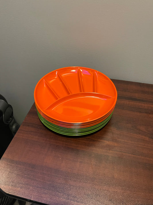 Melamine Fondue Plate Sets