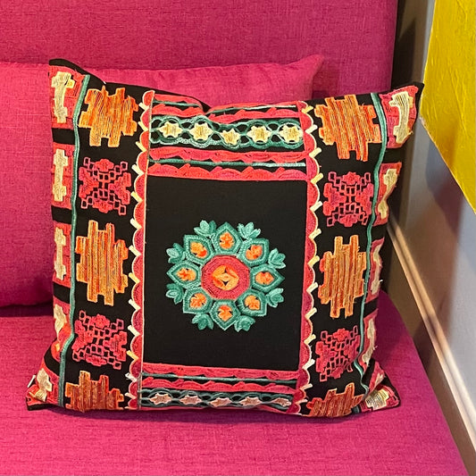 Embroidered Pillow