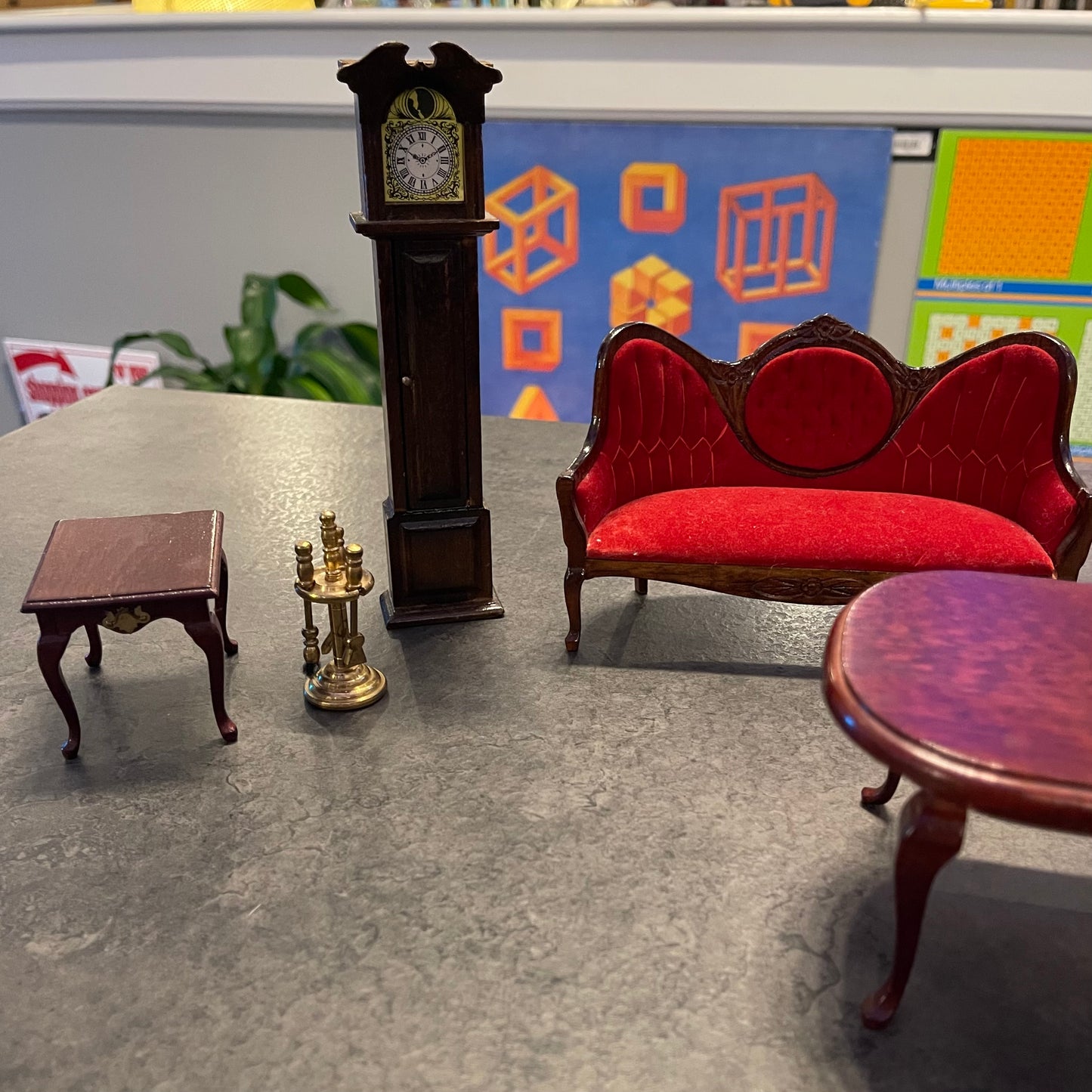 Set of Victorian Doll House Furniture