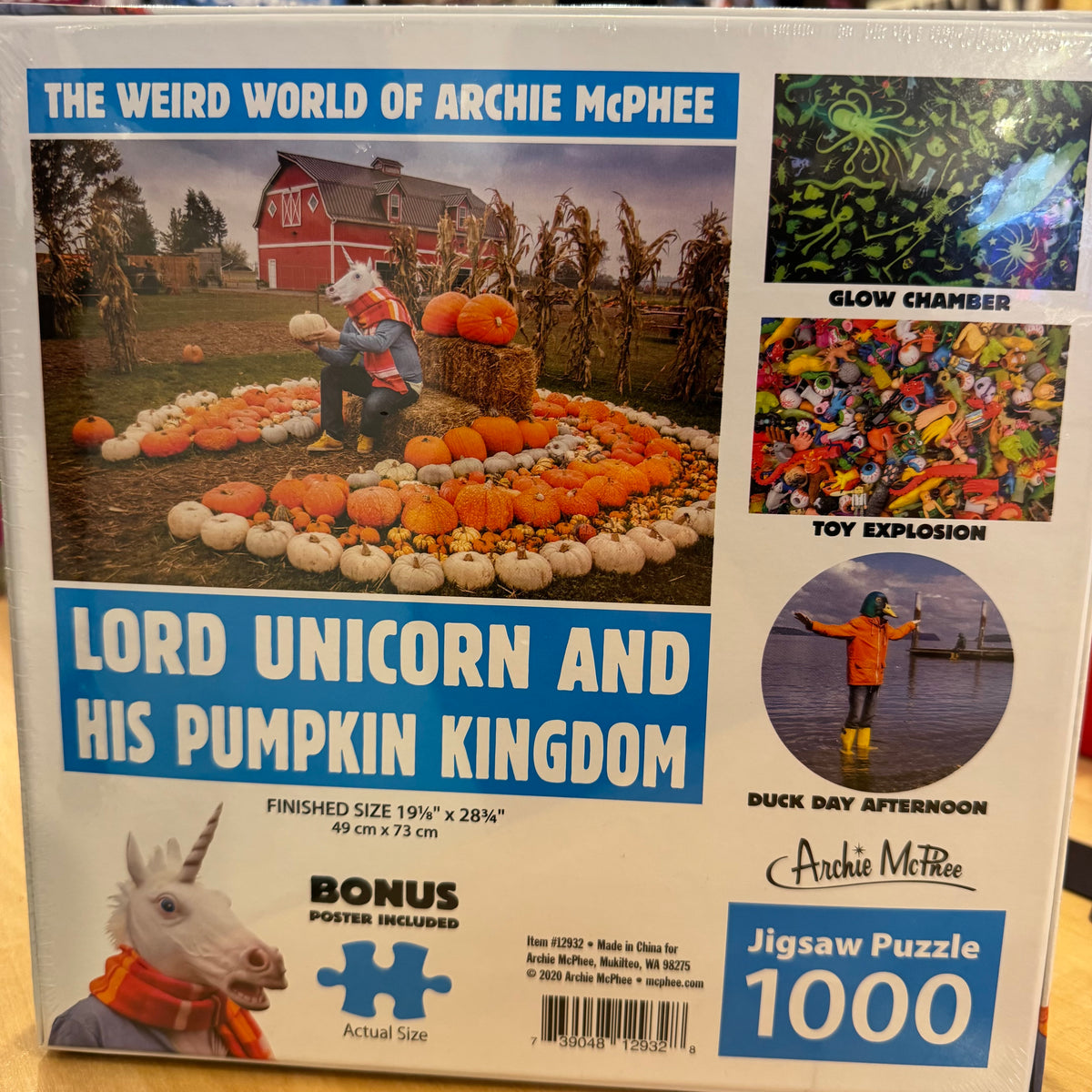 Lord Unicorn Pumpkin Kingdom Puzzle