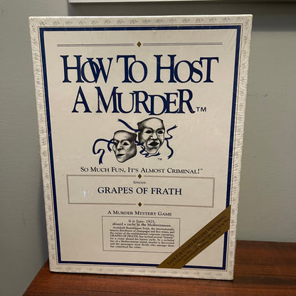 How to Host a Murder Grapes of Frath Game