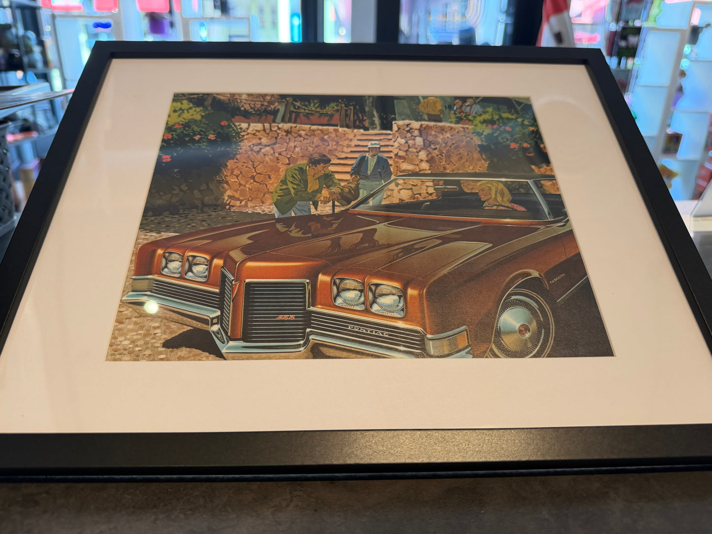Pontiac 455 Vintage Catalog Art