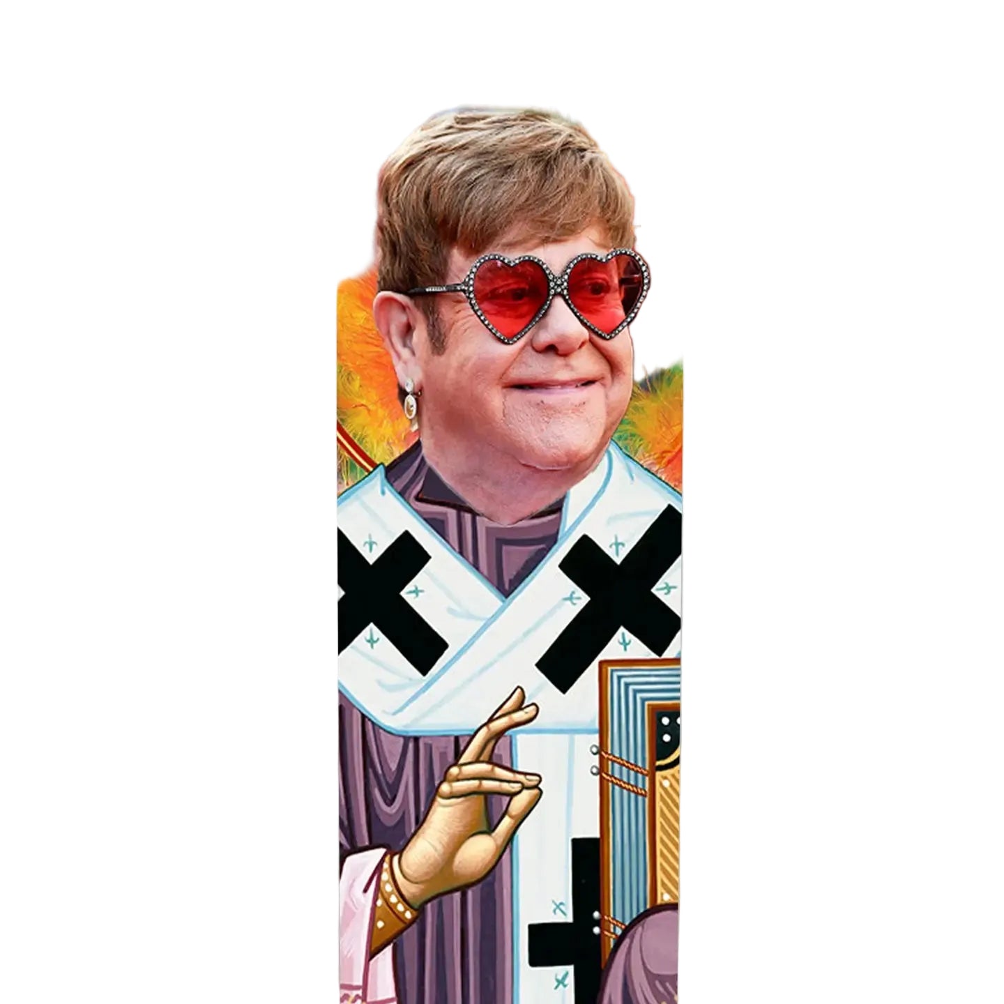 Saint Elton John Candle