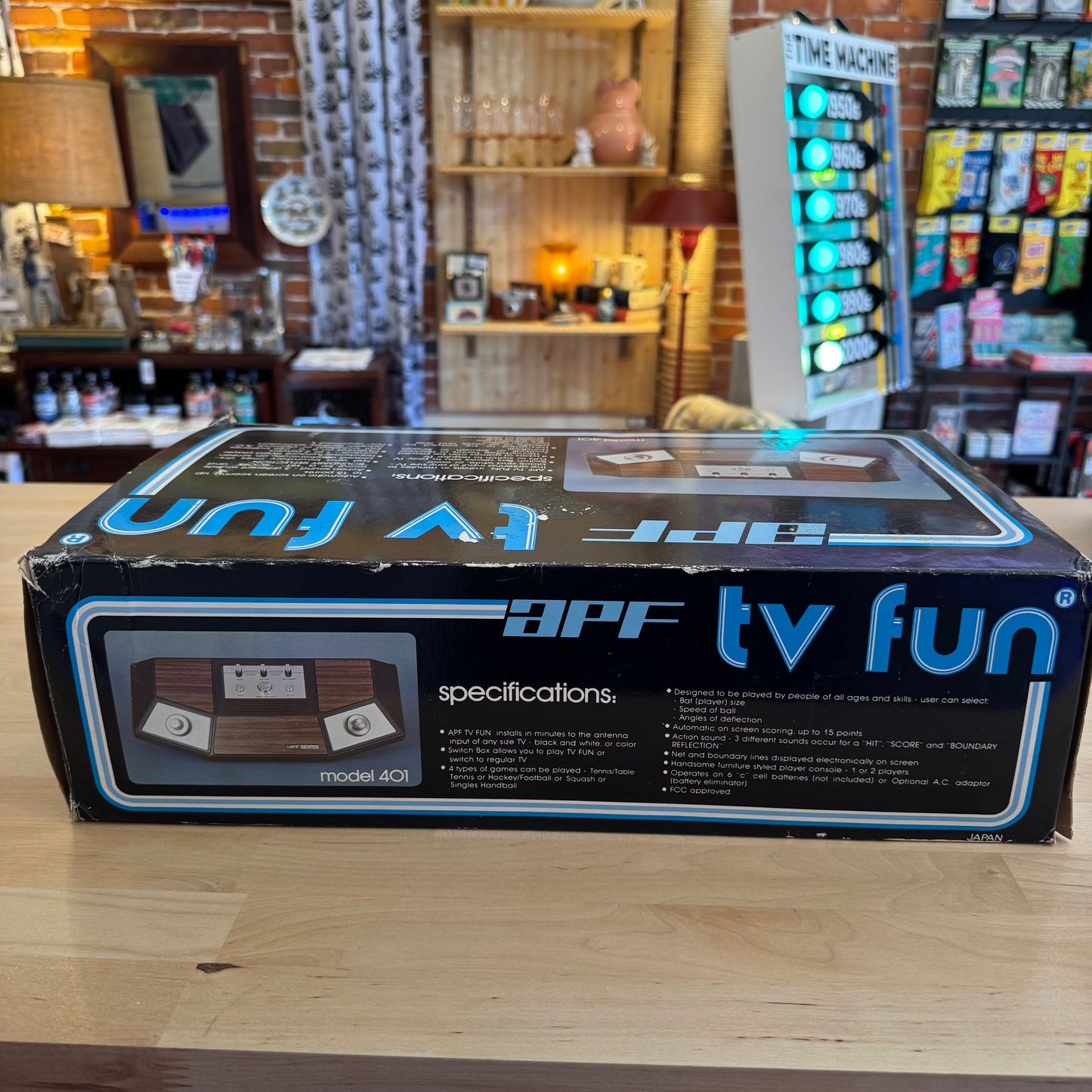 Working PONG - APF TV Fun Game Console/with Box