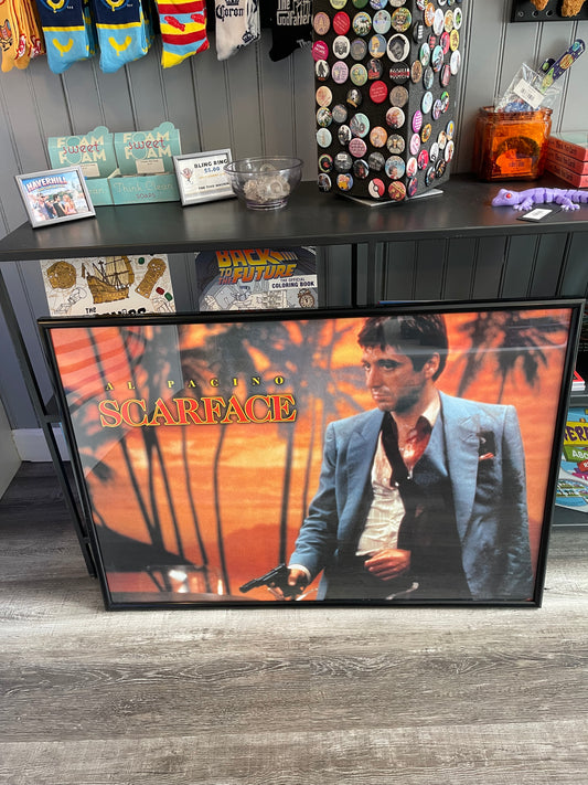 Scarface Framed Movie Poster
