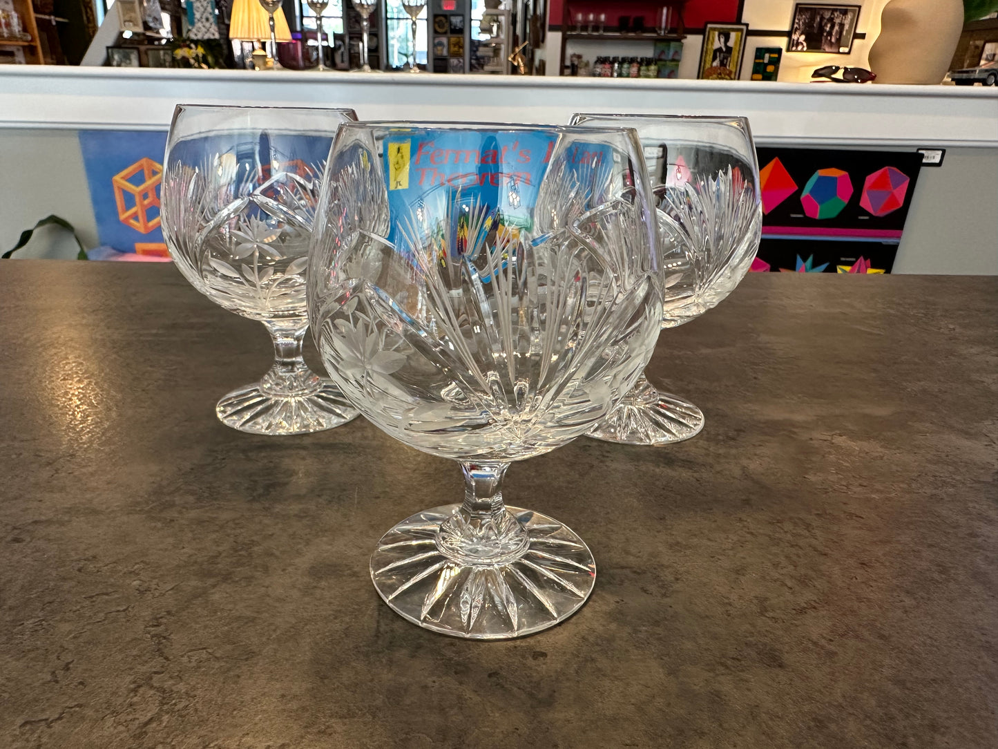 Triple Crystal Goblets - The Power of 3