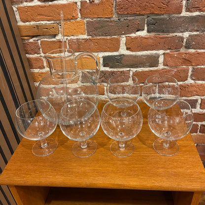Mid-Century 8 Piece Refreshment Set