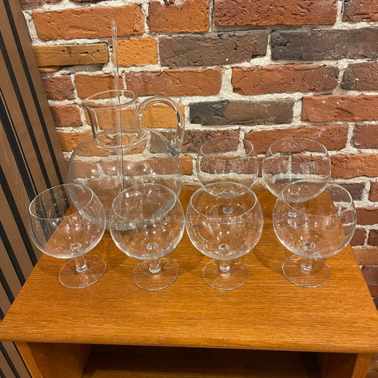 Mid-Century 8 Piece Refreshment Set