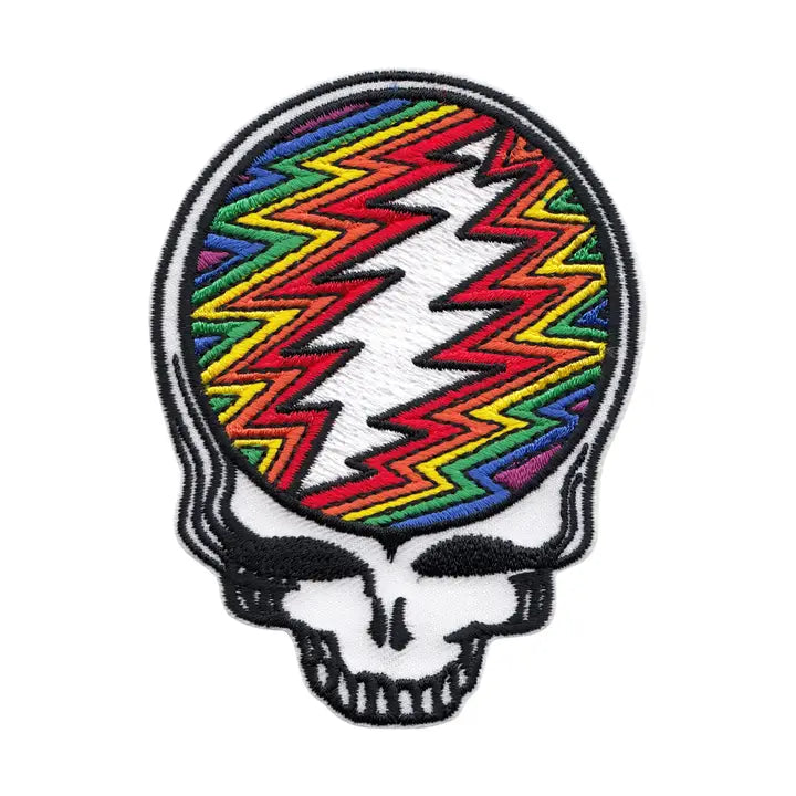 Grateful Dead Steal Your Face Rainbow Patch