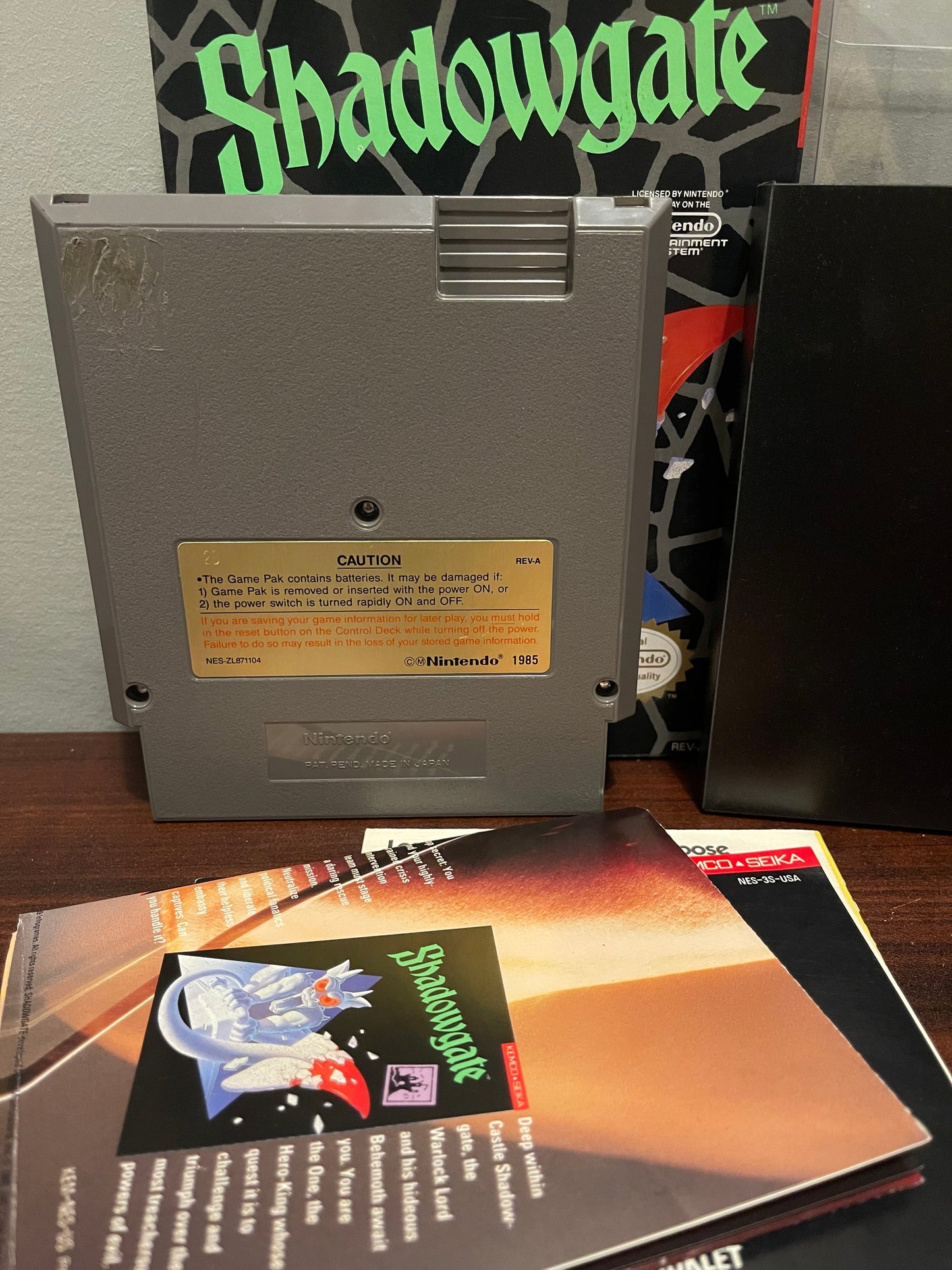 Shadowgate NES Game Complete