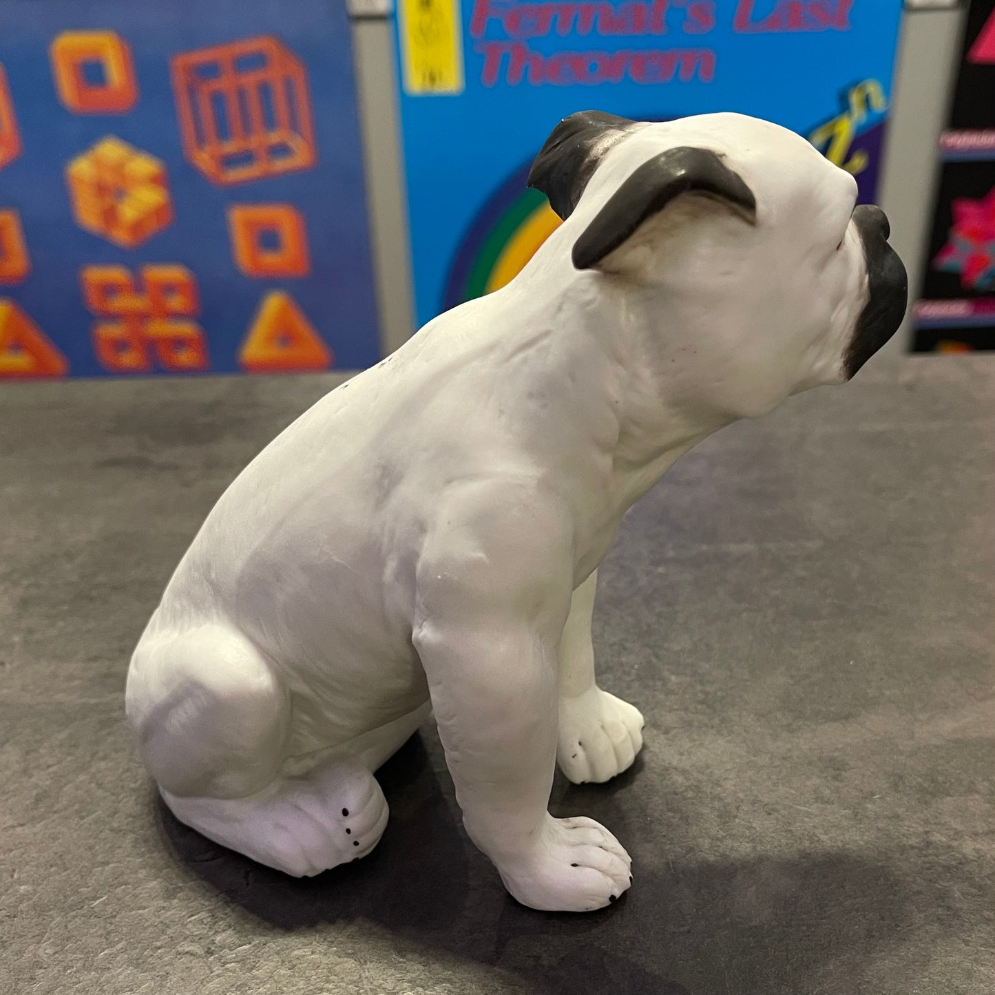 Bisque Porcelain Bulldog Heubach
