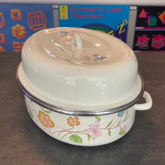 Enameled Roasting Pan