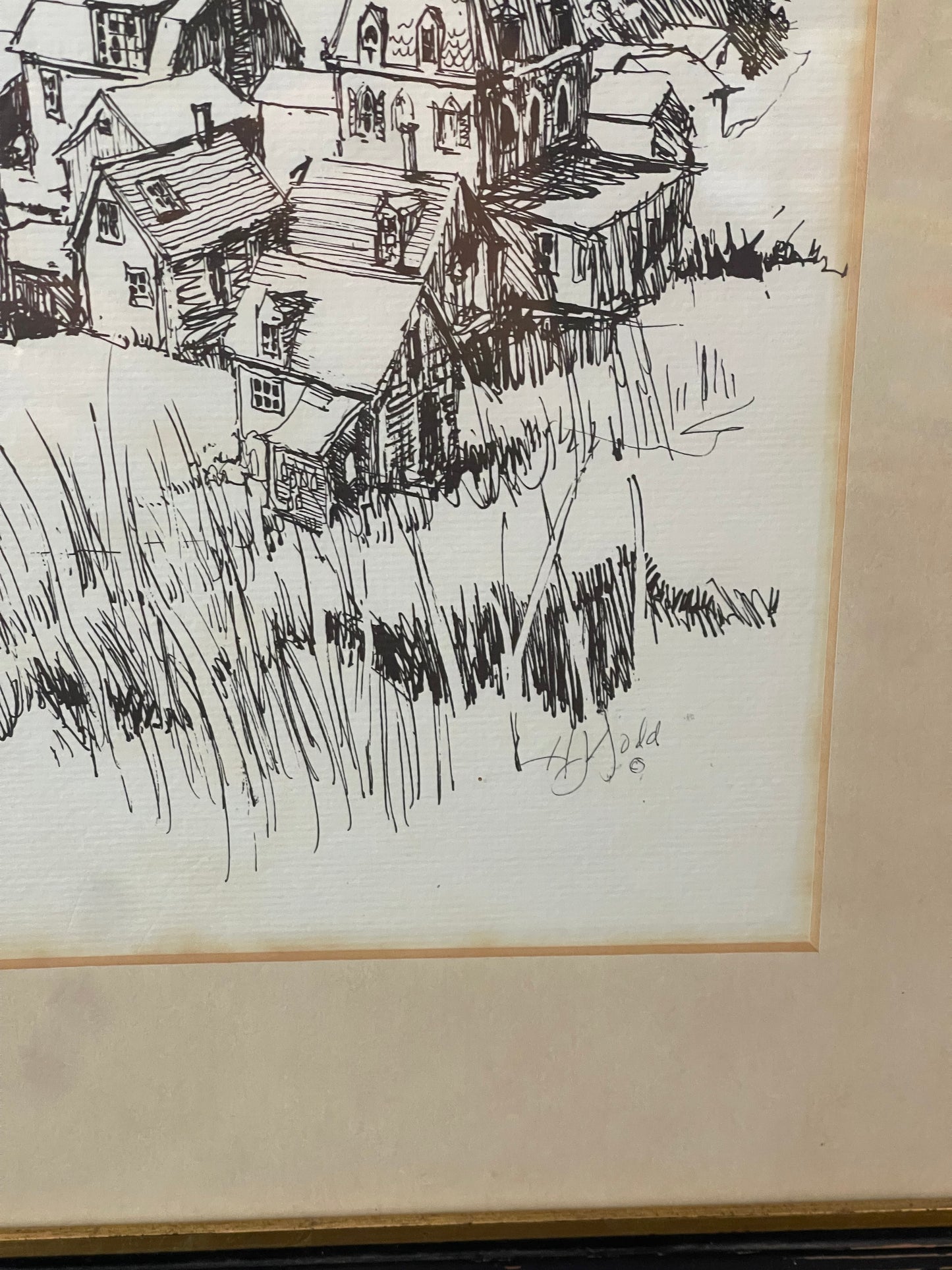 Harvey Dodd Framed Art