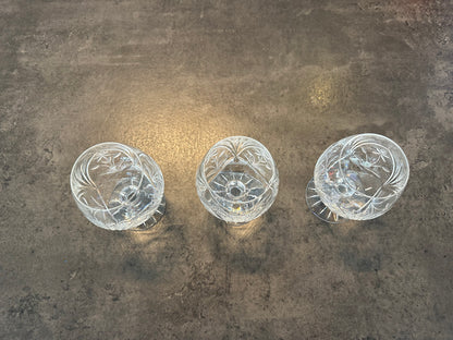 Triple Crystal Goblets - The Power of 3