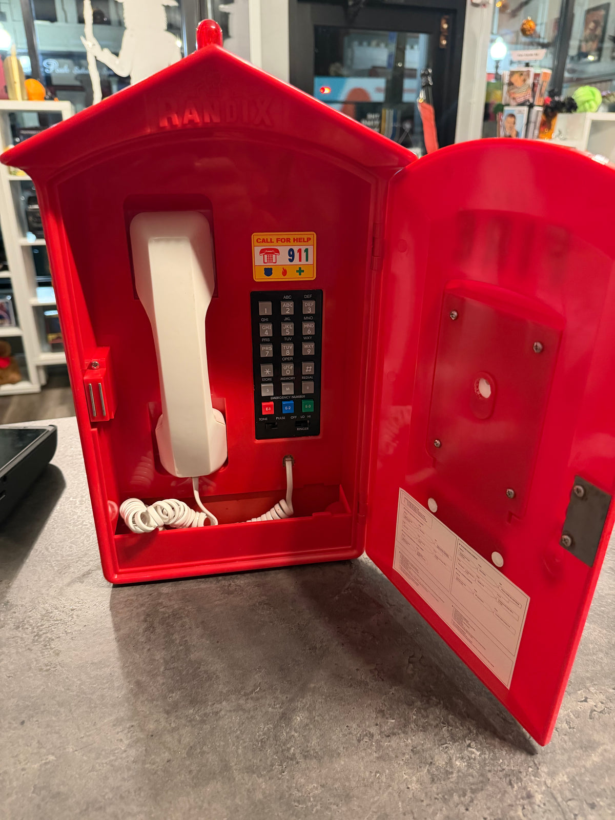 Fire Callbox Phone