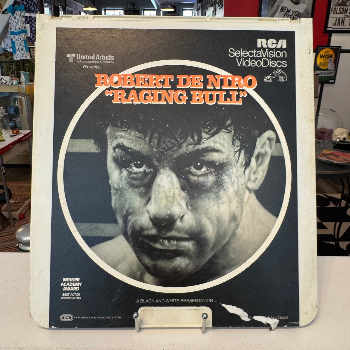 Raging Bull CED Video Disc 2 Only