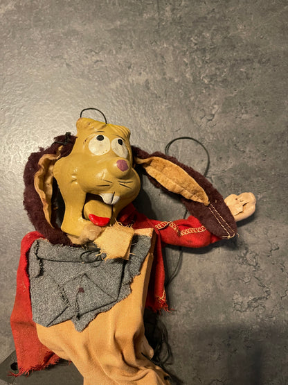 Set of 3 Peter Puppet Alice and Wonderland Marionettes