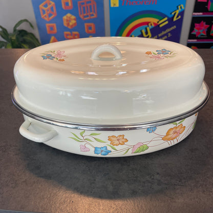 Enameled Roasting Pan