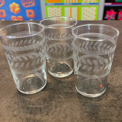 Set of 3 Libby Juice Glasses