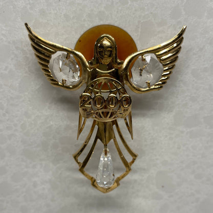 Mascot Int Gold Plated Y2K Angel Sun-catcher