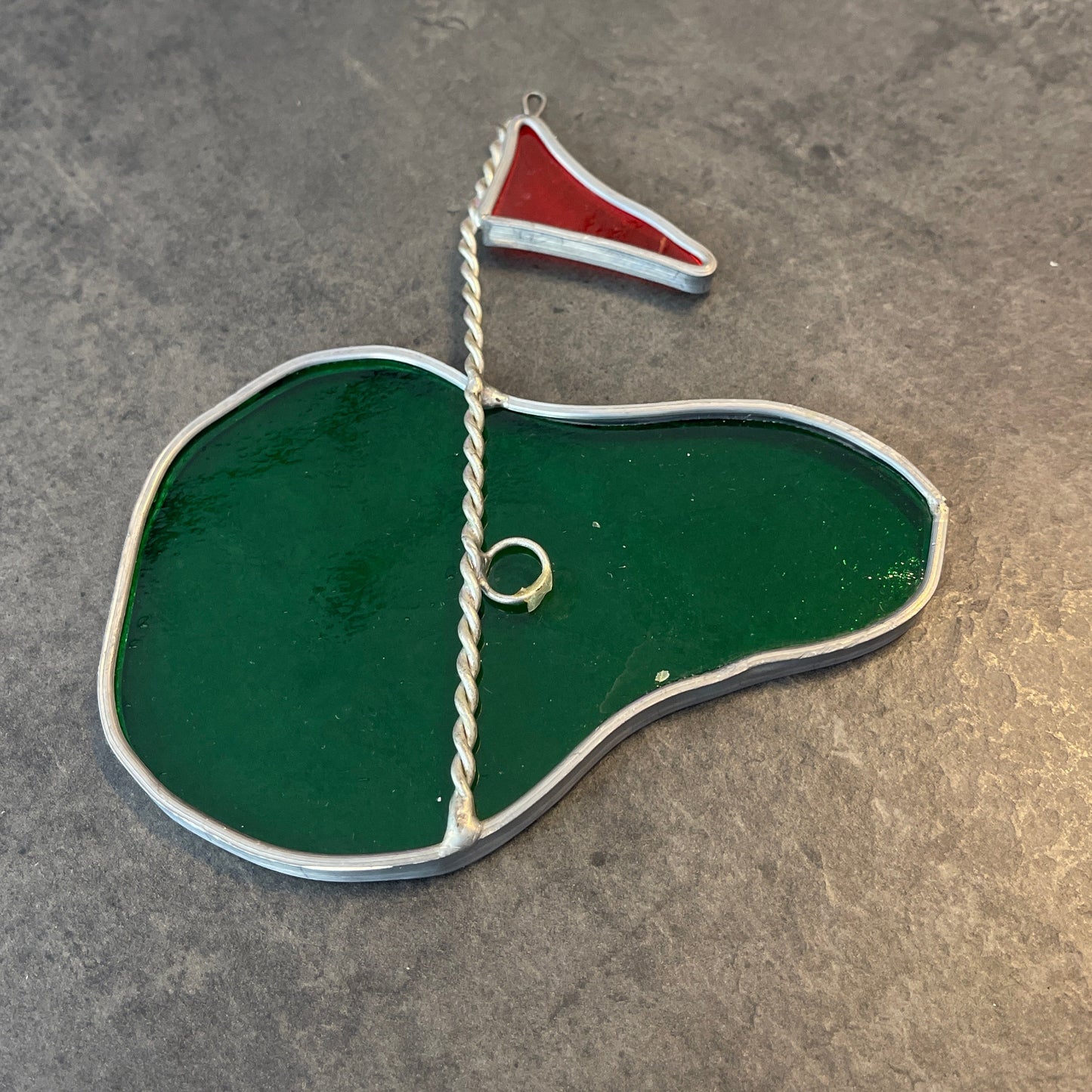 Stained Glass Golf Sun-catcher