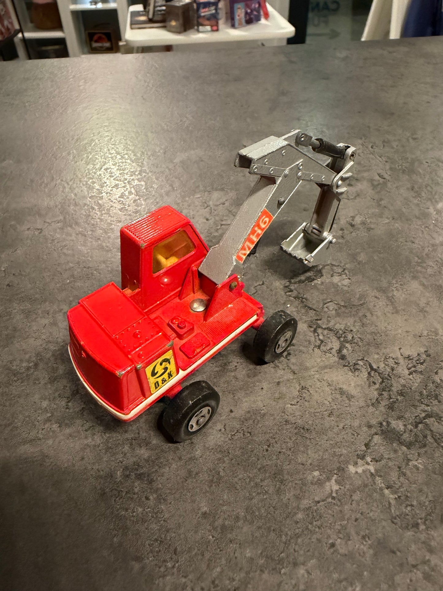 1970 Matchbox Super Kings K-1 Hydraulic Excavator