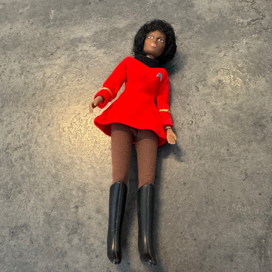 Vintage 1974 Mego Star Trek Uhura 8" Action Figure (Type 2 Plastic Joints)