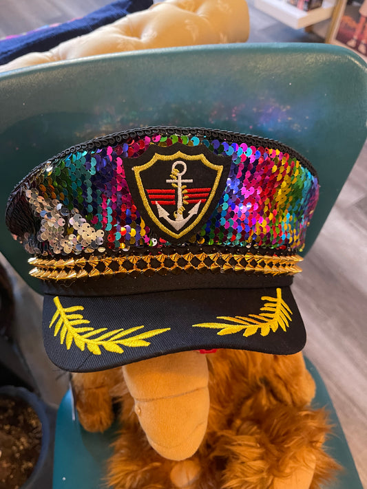 Sequin Captain’s Hat