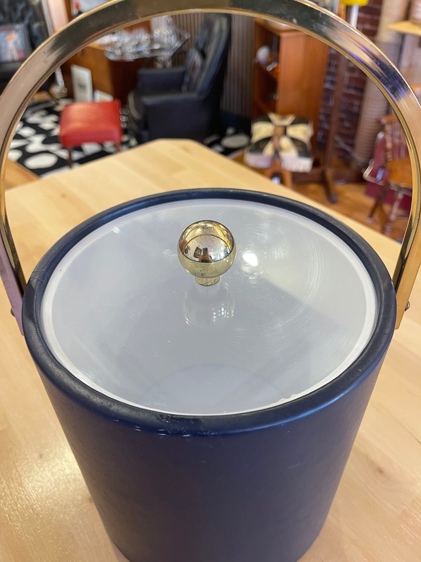 Navy Ice Bucket