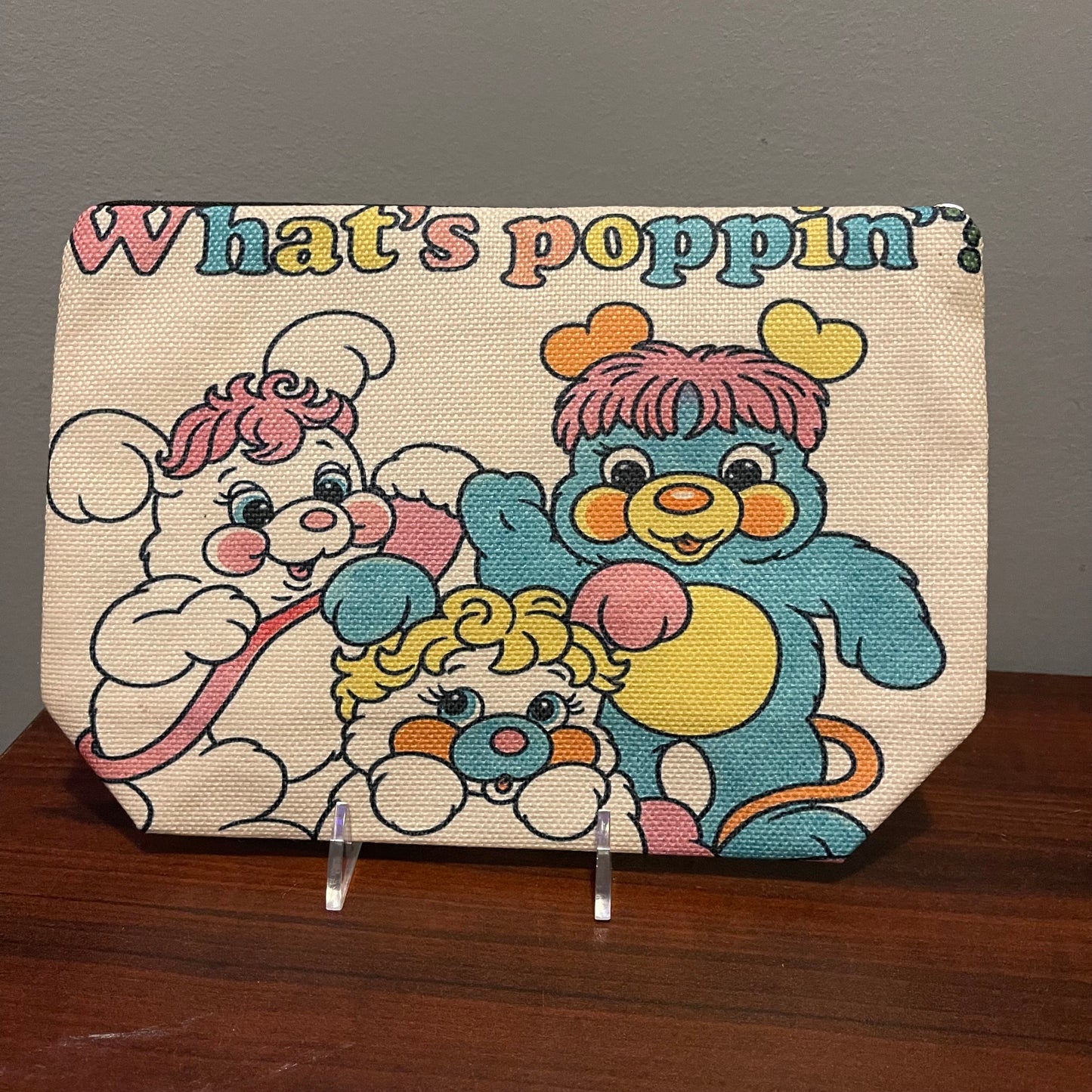 Popples Zippered Pouch