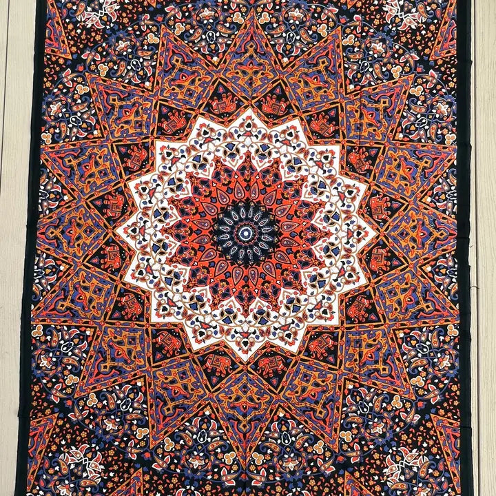 Bohemian Cotton Mandala Tapestry Assorted Colors