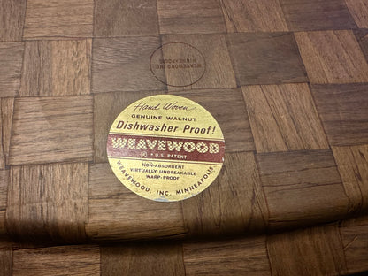 Weavewood MCM Tray